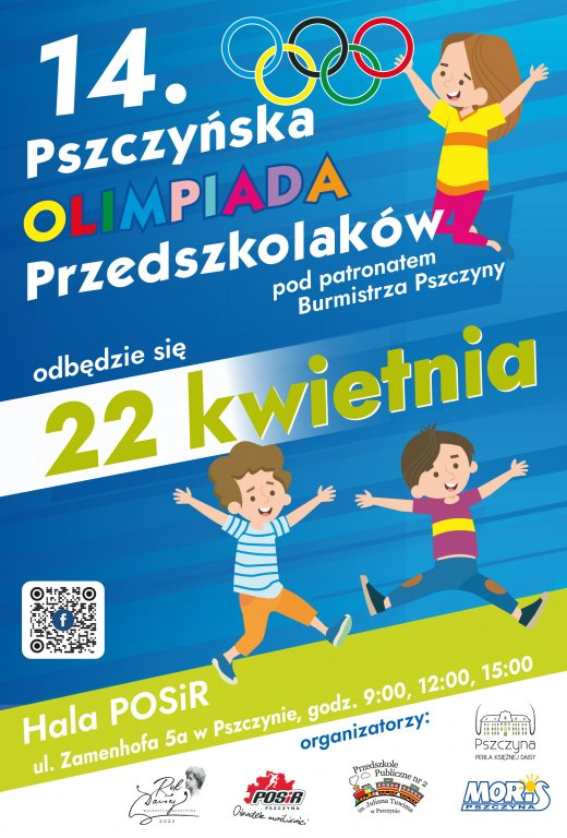 plakat Olimpiada Przedszkolaków